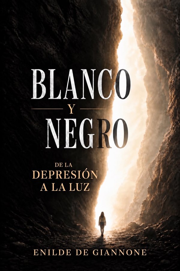 Portada del libro Blanco y Negro, de Enilde de Giannone